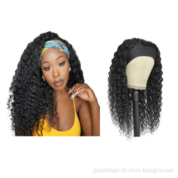 Virgin Brazilian Cuticle Aligned Hair Non Lace Wigs Cheap Wholesale Natural Human Hair Wigs For Black Women